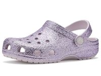 Crocs Sabots classiques à grosses paillettes pour enfants, couleur raisin, 37 EU