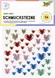 Folia Sierstenen HEARTS BASIC, zelfklevend