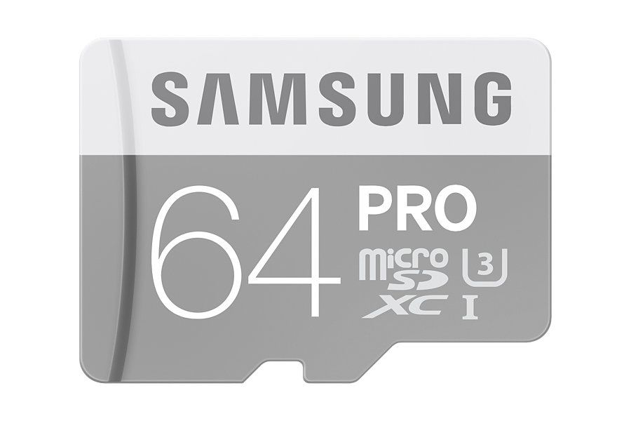 Samsung 64GB microSDXC - Class 10 - 90MB/s Read - 80MB/s Write - with SD Adapter