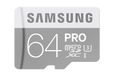 Samsung 64Go microSDXC - Classe 10 - 90Mo/s Lecture - 80Mo/s Écriture - avec Adaptateur SD