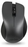 Merkloos Perixx PERIMICE-821IB draadloze Bluetooth-muis, stille klik, ergonomisch ontwerp, bereik 33 voet, zwart (Iron Black)