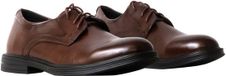 Elong Lage mocassin met veters Bruin Heren
