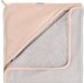 Baby's Only Cape de bain - Serviette à capuche Sense - Pêche - 75x85 cm - Éponge