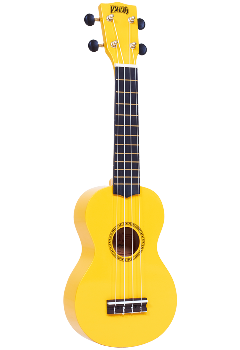 Mahalo M1 Rainbow - Ukelele - Geel/Zwart