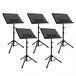 Gear4music Muziekstandaard voor Dirigenten, Set van 5
