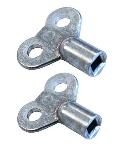 Boutté CLE4PLUSCLE5 schroevenset, vierkant, 4 en 5, voor radiatoren, zilverkleurig