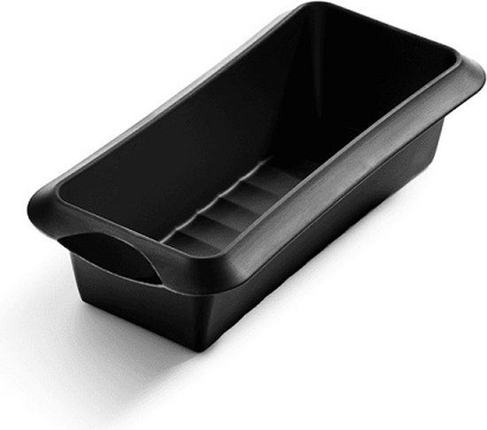 Lékué Cakevorm Rechthoek 24 cm - Siliconen - Black