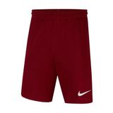 Nike Park III Short Junior Bordeaux Rood Maat 128