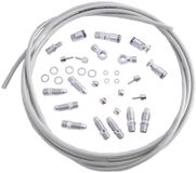 Quaxar Sherman Silver 3000mm Brake Line Kit