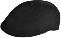 Kangol Baret Wool Flexfit 504 Zwart Wol Unisex Volwassenen S/M