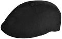 Kangol Baret Wool Flexfit 504 Zwart Wol Unisex Volwassenen S/M