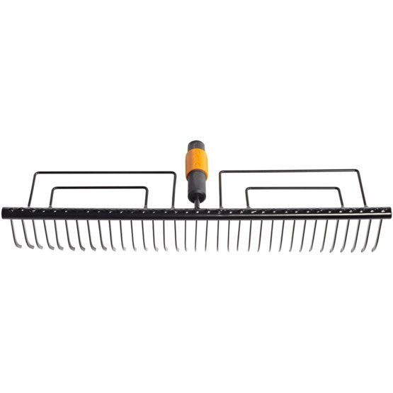 Fiskars QuikFit Garden Rake - Black