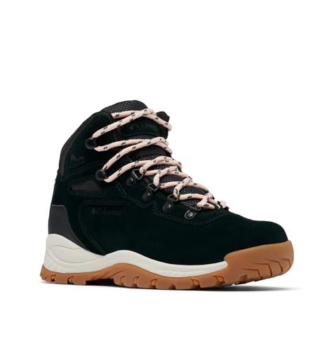 Columbia NEWTON RIDGE™ PLUS WATERPROOF AMPED Dames Wandelschoenen - Black, Blush Rose