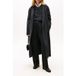 Tommy Hilfiger Df Wool Reg Ceinture Manteau Gris Foncé Chiné Taille: 34
