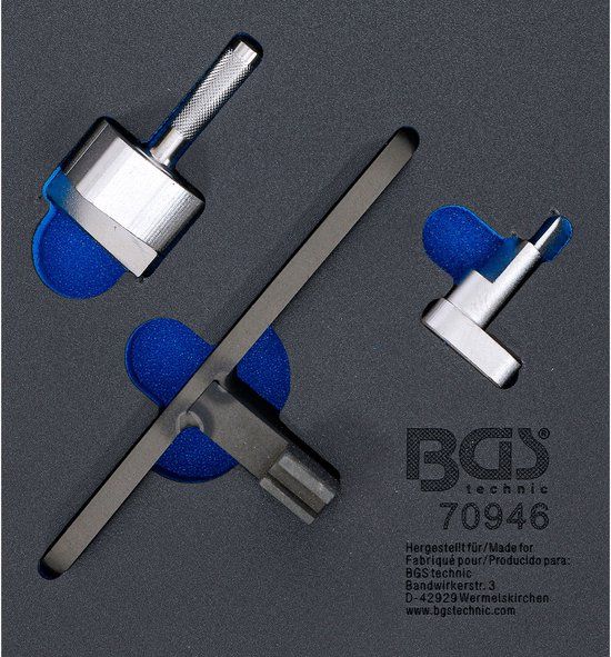 BGS Werkplaatswageninleg 1/6: Motortiming gereedschapset voor Land Rover / Jaguar 3.0 / 5.0L Diesel - 70946