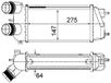 MAHLE CI 494 000S BEHR laadluchtkoeler
