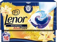 Lenor All-in-1 Pods La Selection Florale Capsules de lessive Vanille & Mimosa 4x10 pièces
