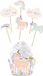Folat Cupcake Decoratie Set Unicorns & Rainbows - 12-delig