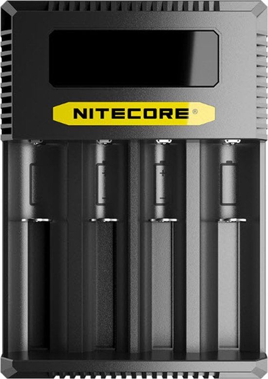 Nitecore Ci4 USB-C Oplader - Zwart/Geel