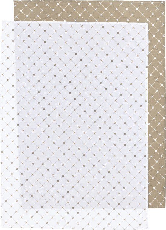 Meyco Baby X Mrs.Keizer Louis Ledikant Laken - 2-pack - Taupe - 100x150cm