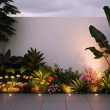 LEDVION LED Grondspot 3 stuks Vierkant GU10 3W 230V 4000K Neutraal wit IP67