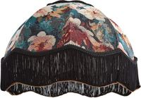QAZQA heritage - Abat-jour classique - Ø 45 cm - Multicolore - Salon