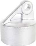 SW-Stahl Alberts 655020 Schoorkapje | aluminium | voor buis-Ø 48 mm