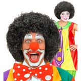 Finidi pruik clown zwart
