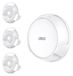 Merkloos Deco Wandhouder - Deco WiFi 7 - Ruimtebesparend - Wit