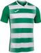Joma Europa V T-shirt Groen/Wit XXXL Mannen Korte mouw Polyester