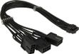 Inter-Tech Adapter GPU-02 (12+4pin) naar 3x8pin PCIe, 34cm