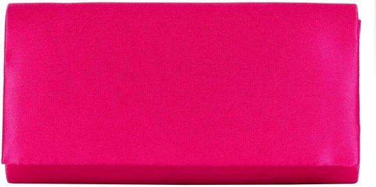 Bulaggi Clutch - Fuchsia - Women's - Polyester - Evening Bag