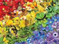 SunsOut Puzzle Rainbow Butterflies - 1000 pièces