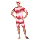 Widmann Retro badpak - rood / wit Robin