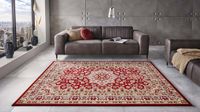 Nouristan Perzisch tapijt Parun Täbriz - rood 80x250 cm