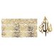 Moderne islamitische muurkunst, Ayatul Kursi metalen kunstwerk, perfect voor Ramadan-decoraties, islamitische housewarminggeschenken, Arabische kalligrafie troonvers wanddecoratie, ideaal Eid-decor