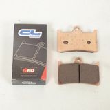 CL BRAKES Remblokken voor Moto Yamaha 1000 FZ1 Fazer 2001-2005 AV Racing Grijs Metaal