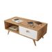 Salontafel We Salontafel met lade en metalen frame