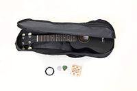 GEWA Soprano Ukulele Almeria Player Pack – matzwart