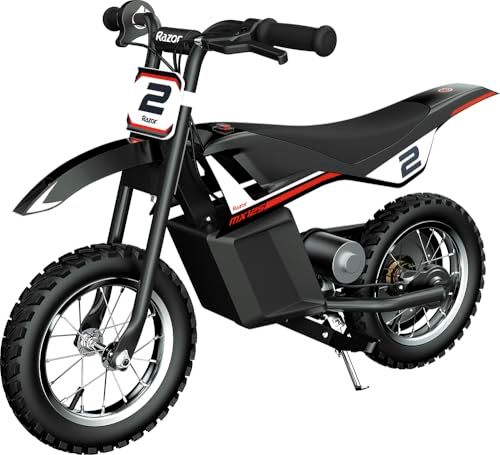 Razor MX125 Elektrische Kindermotor - Zwart Li-ion
