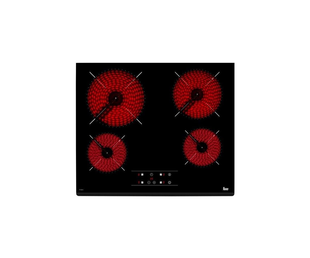 Teka TZ6415 - Inbouw Keramische Kookplaat - Zwart - 4 Zones