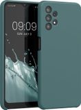 kwmobile telefoonhoesje geschikt voor Samsung Galaxy A32 5G - Hoesje met siliconen coating - Smartphone case in Arctische nacht