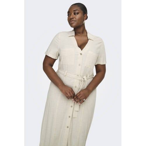 ONLY CARMAKOMA blousejurk beige
