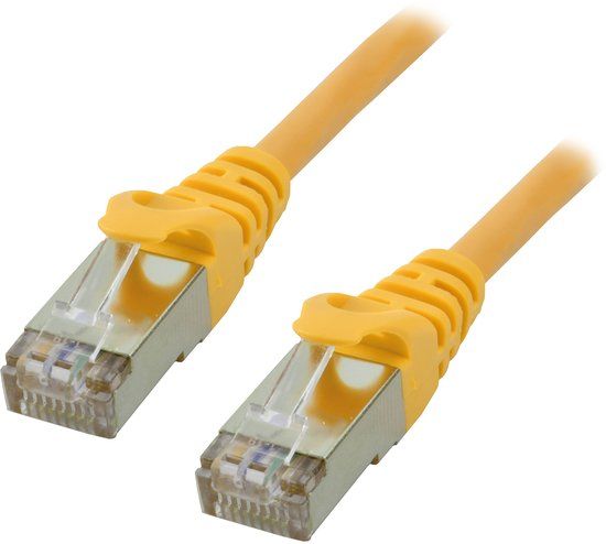 Mcl MCL Cable RJ45 Cat6 3.0 m Yellow netwerkkabel Geel 3 m F/UTP (FTP)