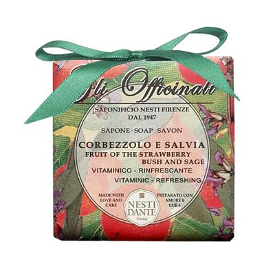 Gli Officinali: Aardbeien Salie zeep 200 gr