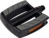 Union Aluminium pedalen - anti-slip - reflectoren - zwart - 3 componenten - voor e-bikes
