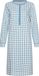 Pastunette - Nachthemd - Blue Cottage - Katoen - Badstof - Blauw/Wit - Geruit - Maat 44