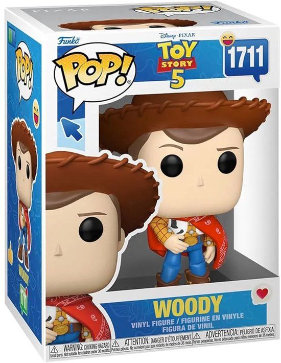 Funko Pop Disney: Toy Story 5 - Woody - Funko Pop #1711