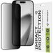 Techsuit Film de protection écran Privacy pour Apple iPhone 17 Pro, Verre Trempé, Full Glue, 111D