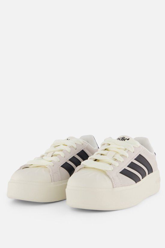 Adidas Streettalk Bold Sneakers Wit Leer - Maat 36